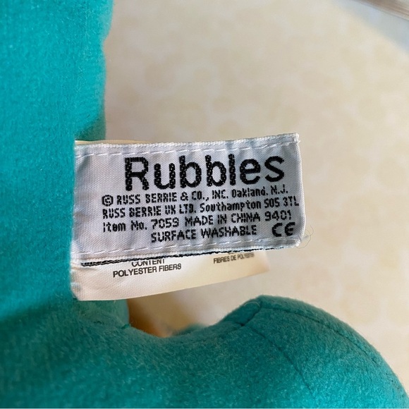 Vintage NWT Russ Fossil Friends Brachiosaurus dinosaur plush stuffed animal - Picture 5 of 11